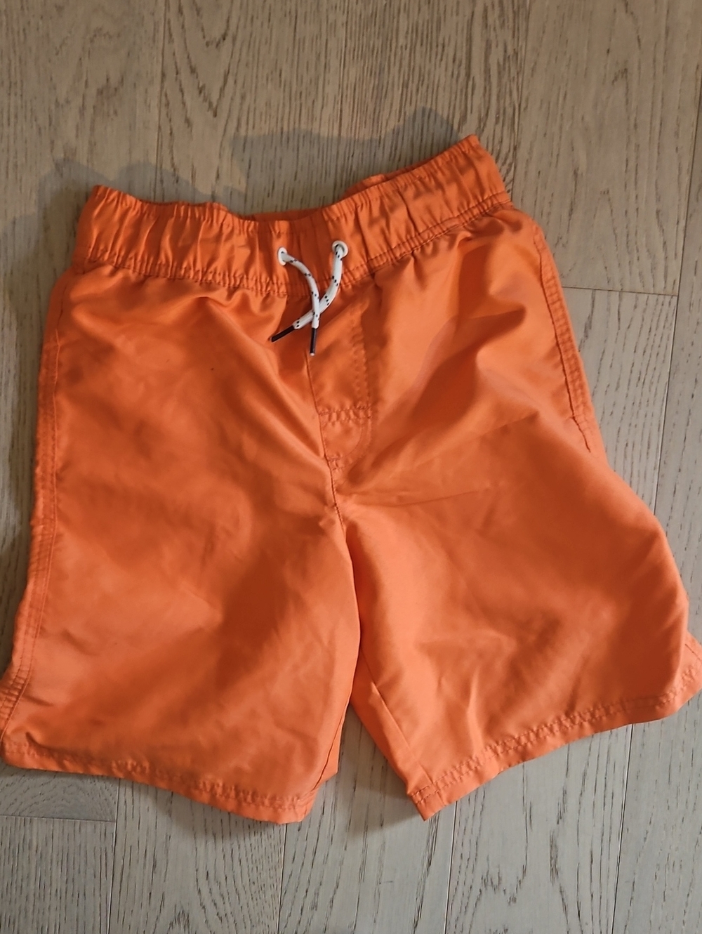 George Bright Orange Swim Hybrids with Drawstring